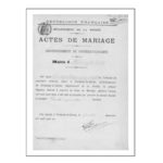 Extrait acte de mariage en ligne
