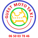 Logo Guest Moto Taxi - 06 50 03